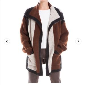 Max Studio Colorblock Cardigan/Shacket - XS
